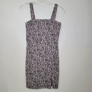 Forever 21 Animal Print Mini Dress Size Small Bodycon